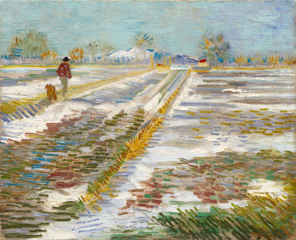 Landschap met sneeuw by Vincent Van Gogh