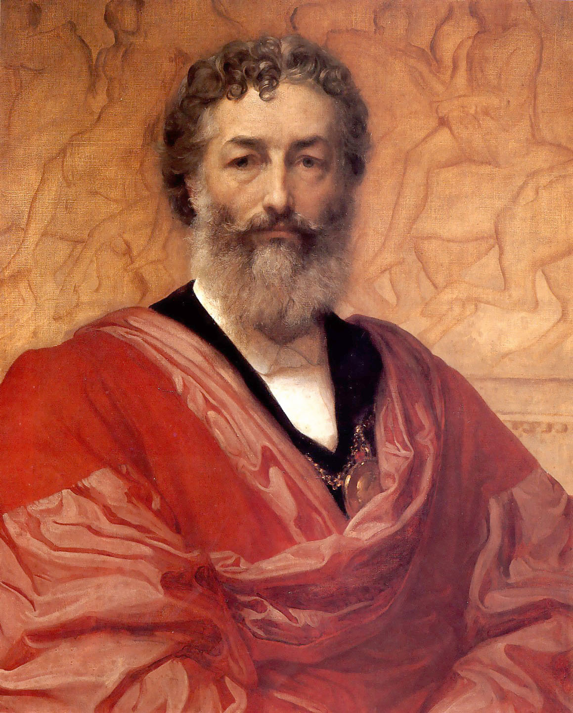 Self-portrait by Frederic Leighton