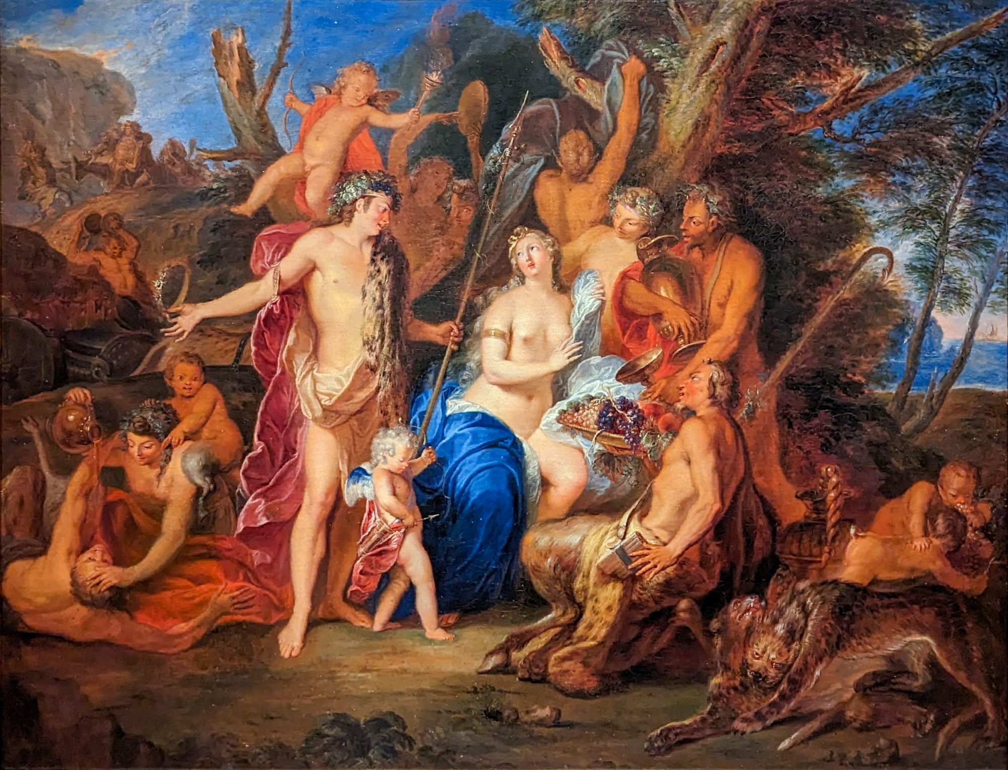 Bacchus and Ariadne by Nicolas Bertin