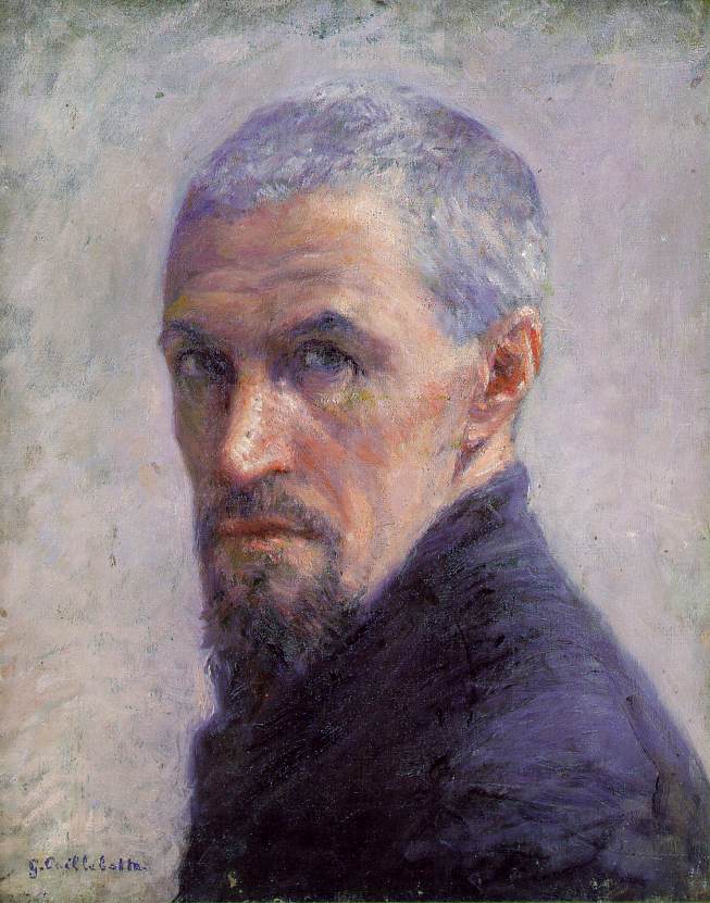 Portrait de l'artiste by Gustave Caillebotte