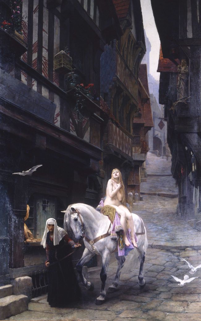 Lady Godiva by Jules-Joseph Lefebvre