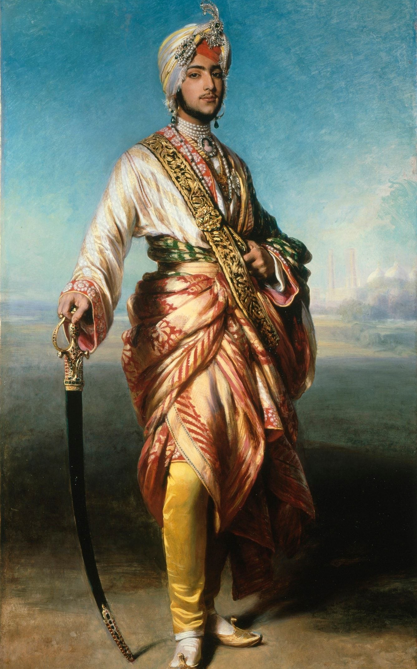 Maharajah Duleep Singh by Franz Xaver Winterhalter