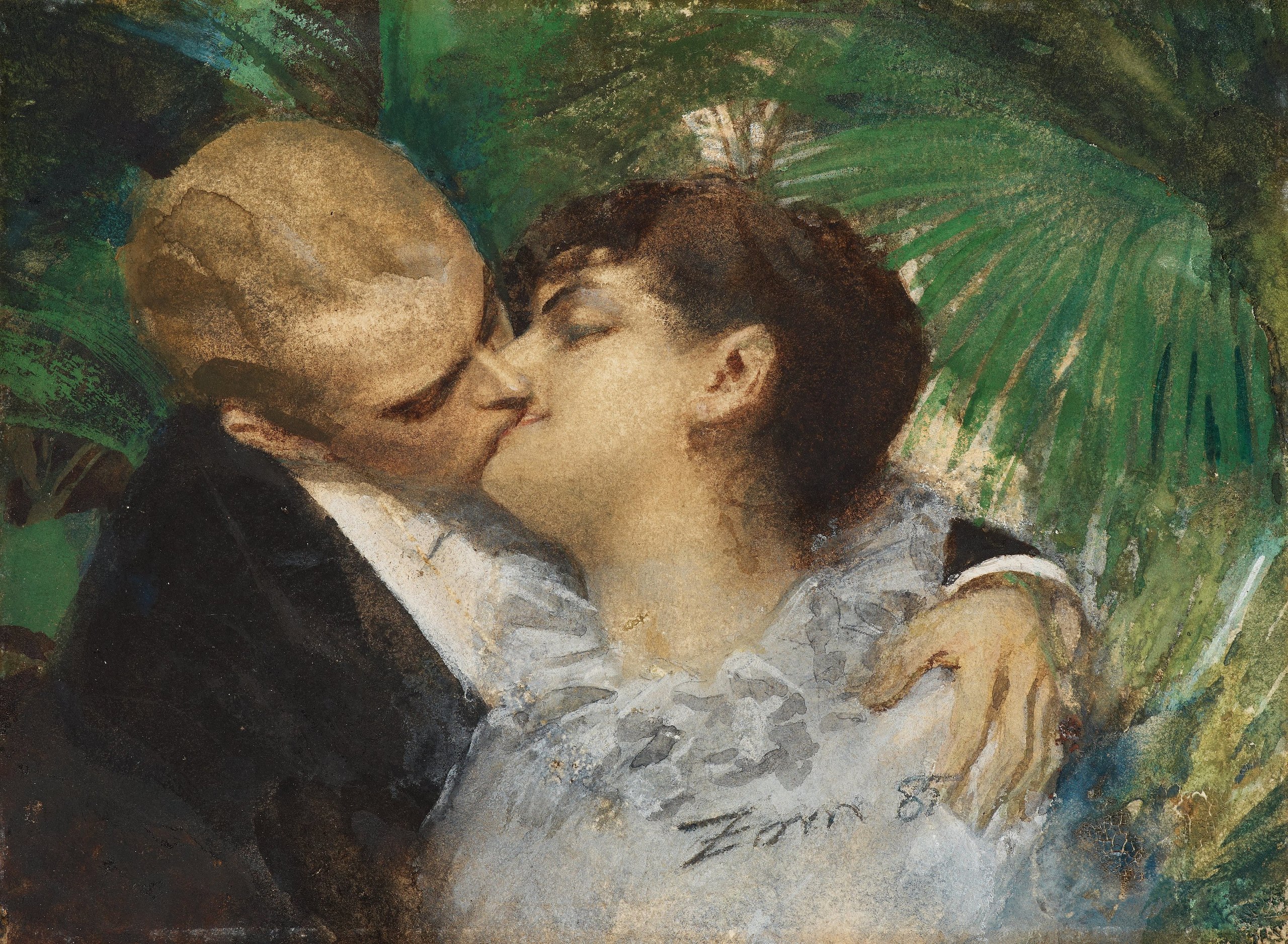 The Embrace by Anders Zorn