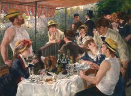 Le déjeuner des canotiers by Pierre-Auguste Renoir