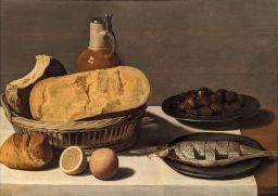 Still Life with Cheese by Jacob van Es