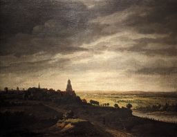 View of the Town Rheen by Jan Ruijscher