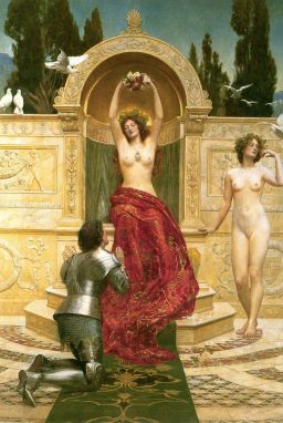 In the Venusberg Tannhäuser by John Collier