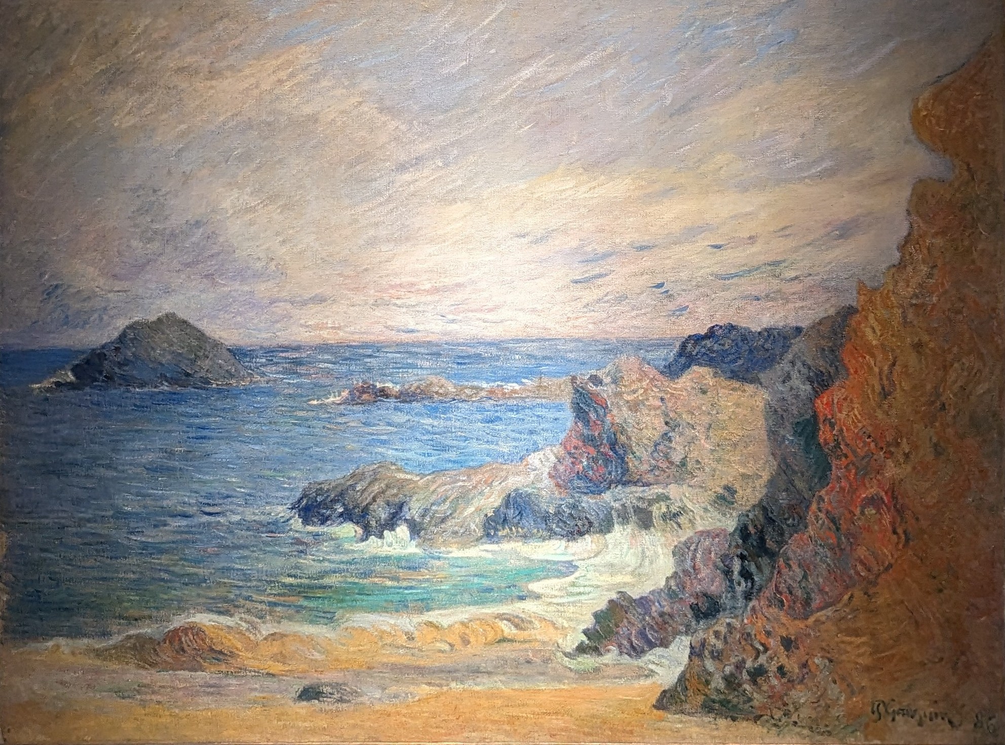 Seascape by Paul Gauguin