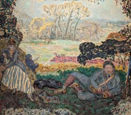 The Hunting Party by Pierre Bonnard