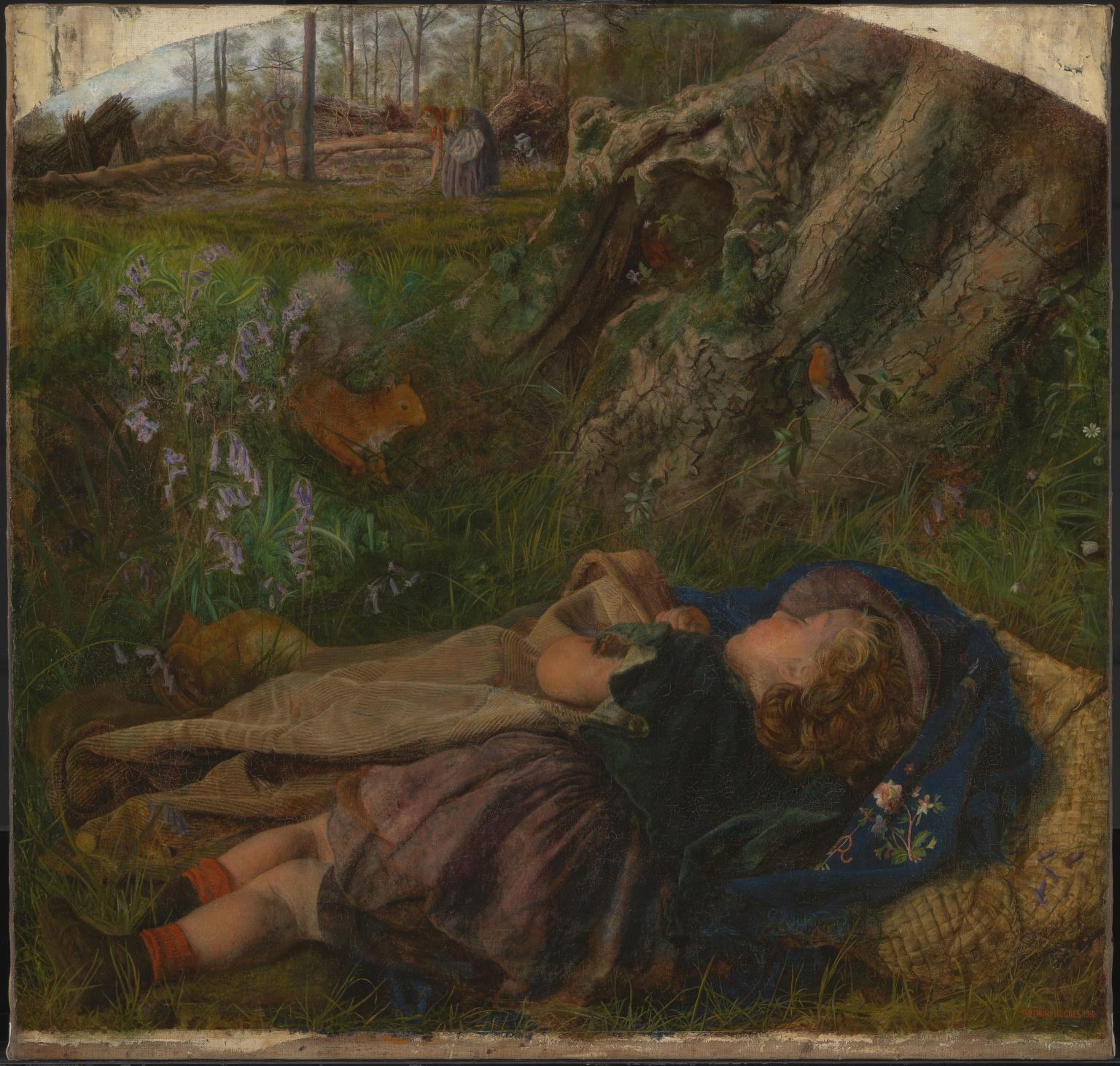 The Woodman’s Child, Arthur Hughes