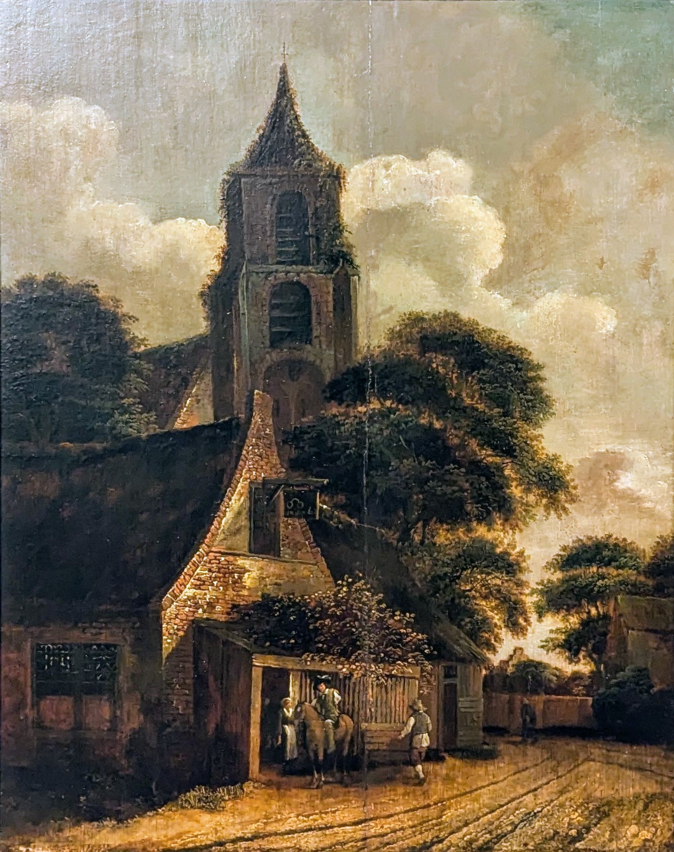 A Rest at an Inn by Roelof Jansz van Vries