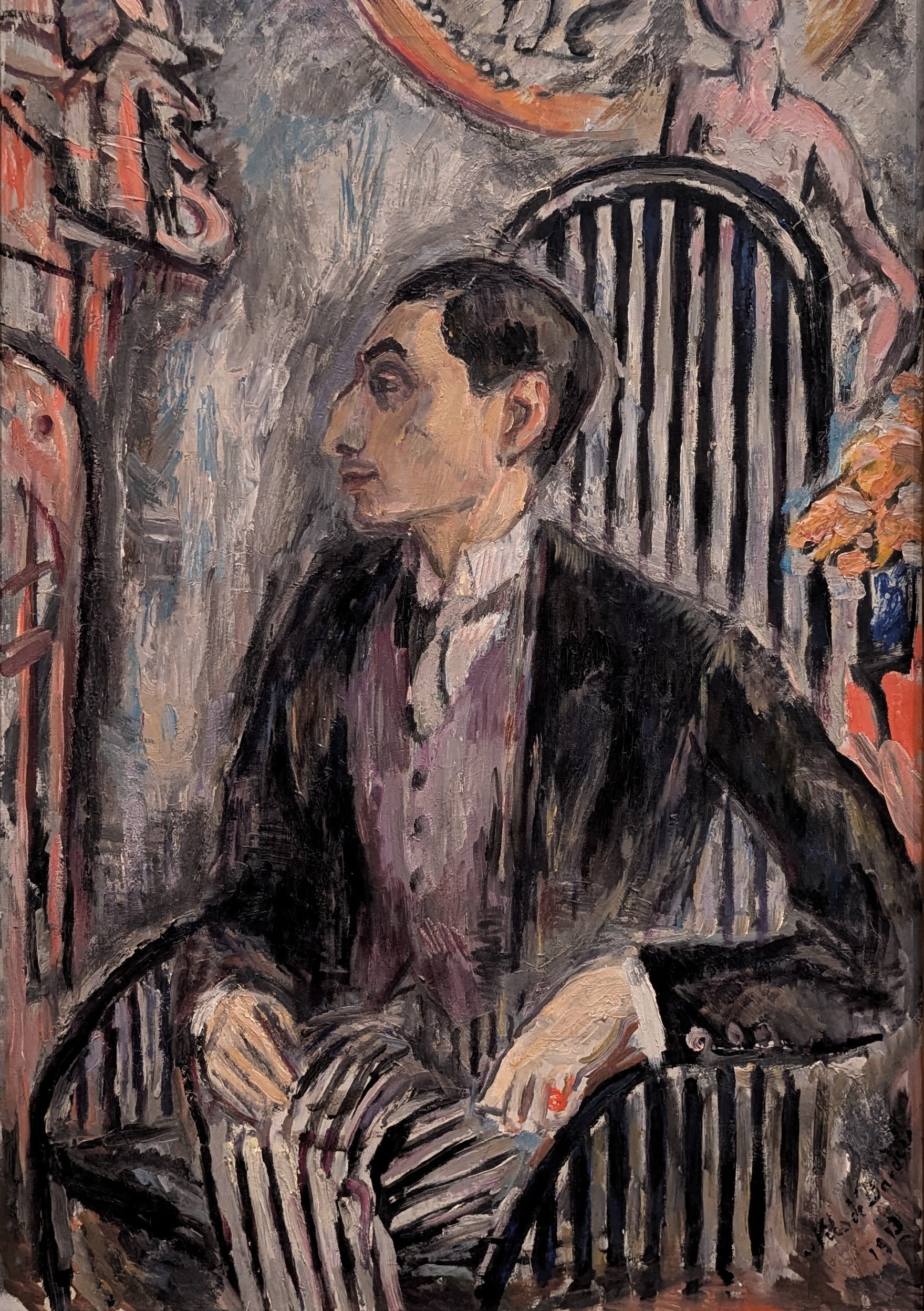 Alfred Flechtheim by Nils Dardel