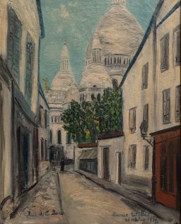 Rue de la Barre by Maurice Utrillo