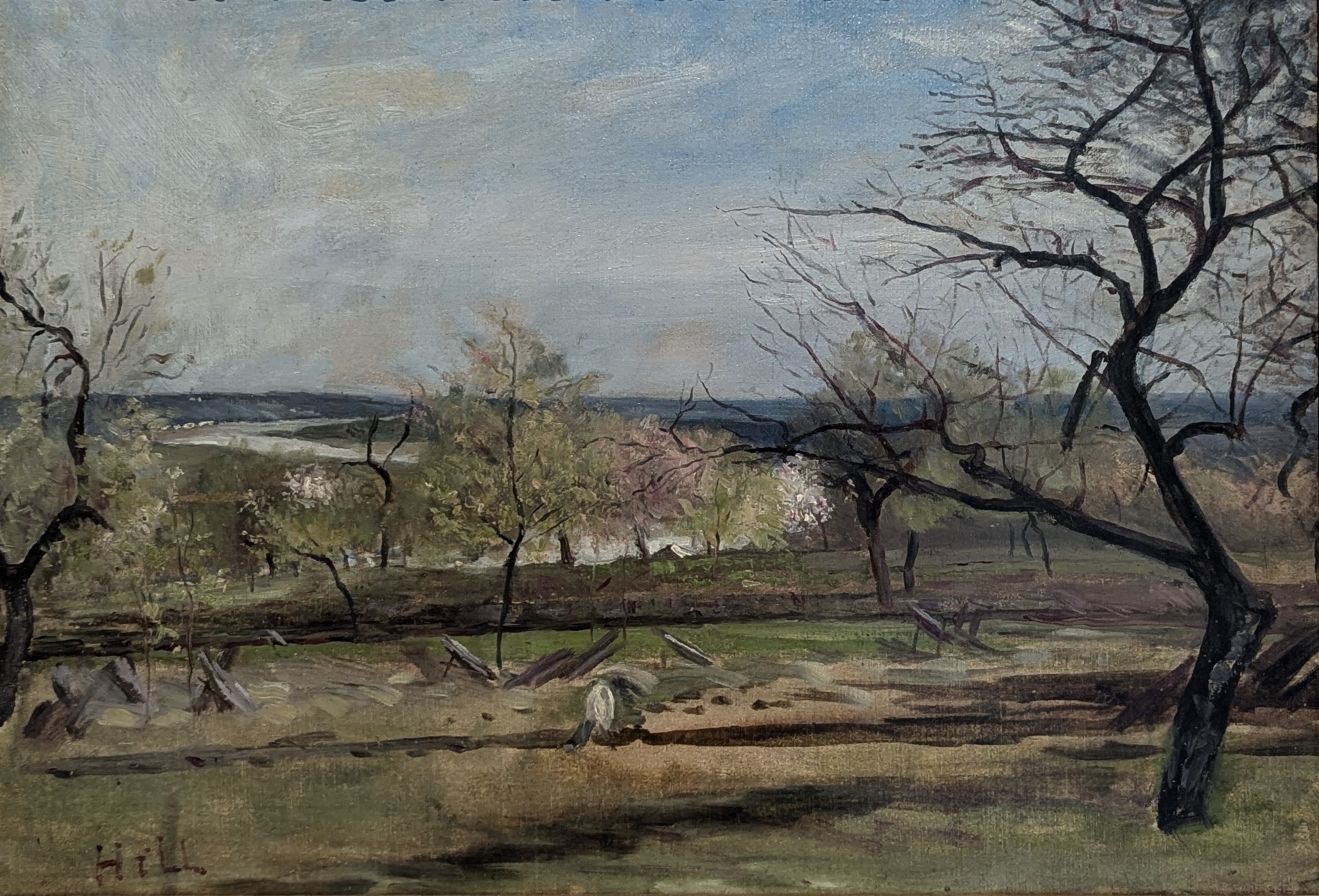 Landskap med Fruktträd by Carl Fredrik Hill