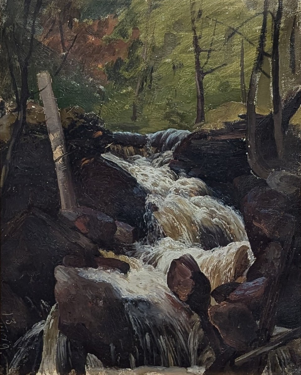 Vesiputous by Fanny Churberg