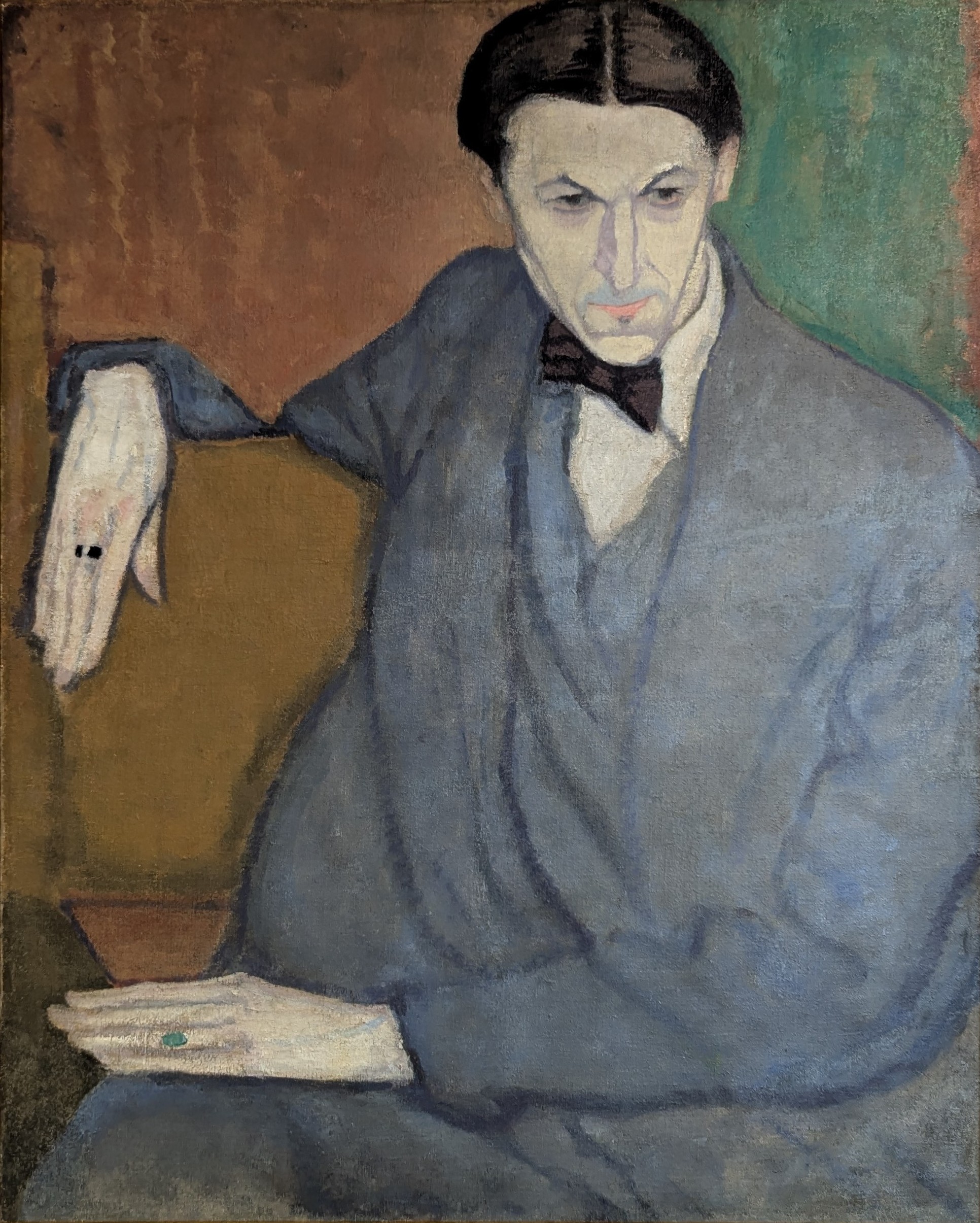 Portret André Salmona by Leopold Gottlieb