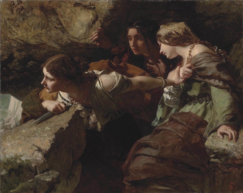 Courage, Anxiety and Despair by James Sant