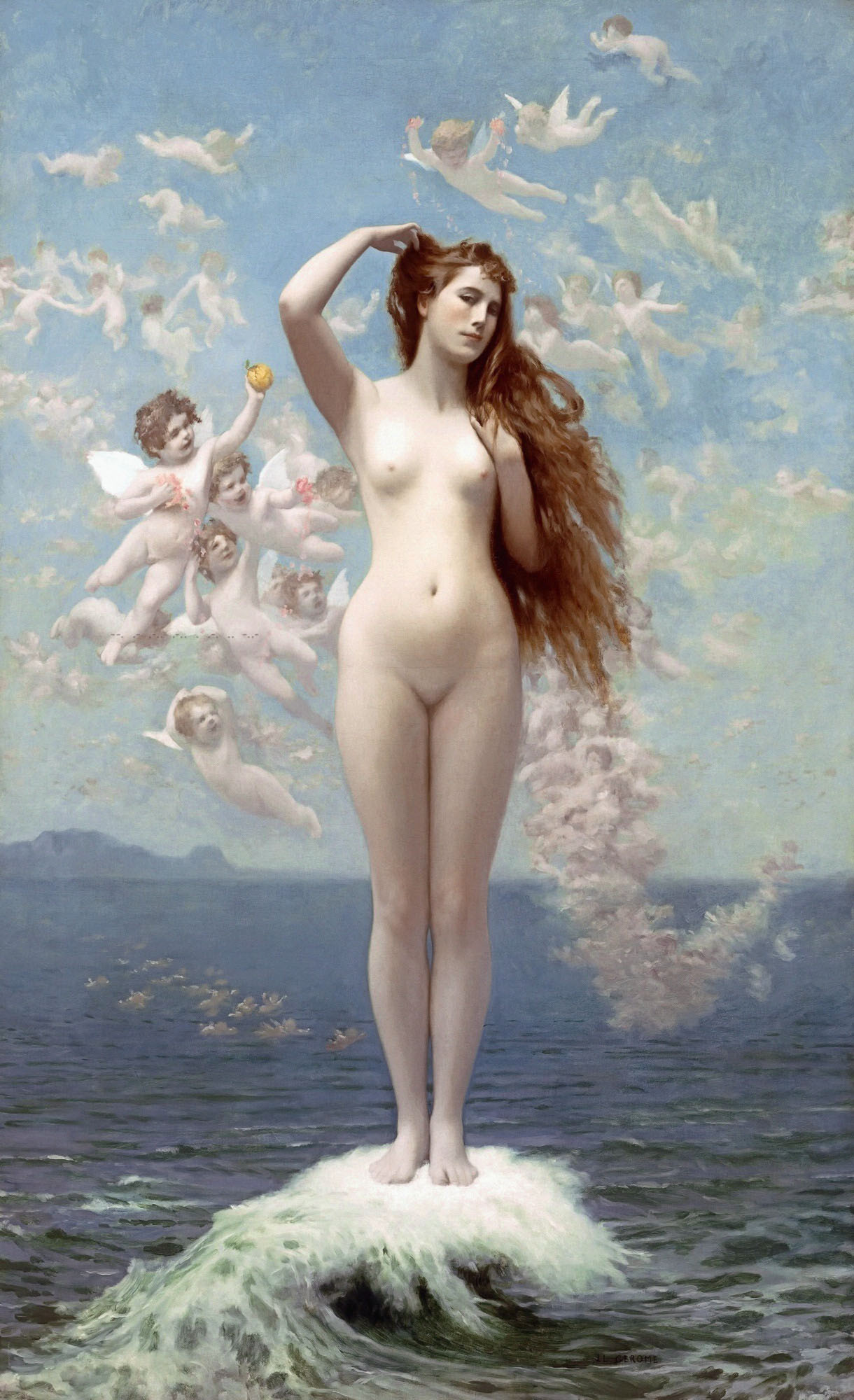 La Naissance de Vénus by Jean-Léon Gérôme