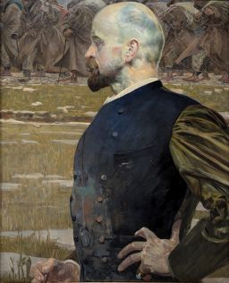 Grosz czynszowy - Triptyk (III) by Jacek Malczewski