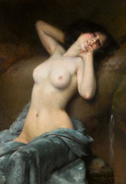 Le Charme de la soirée by Albert-Joseph Pénot