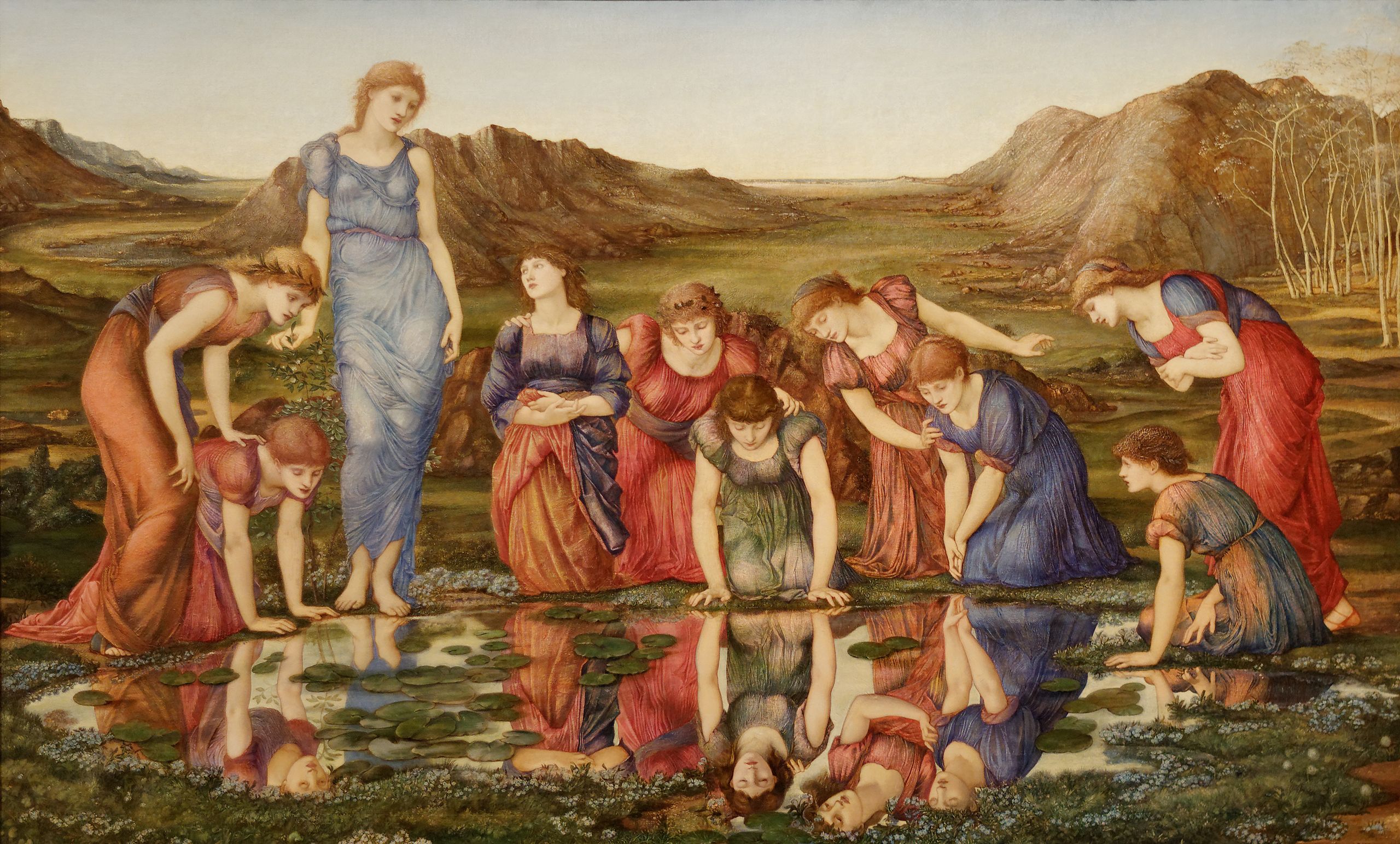 The Mirror of Venus by Edward Burne-Jones