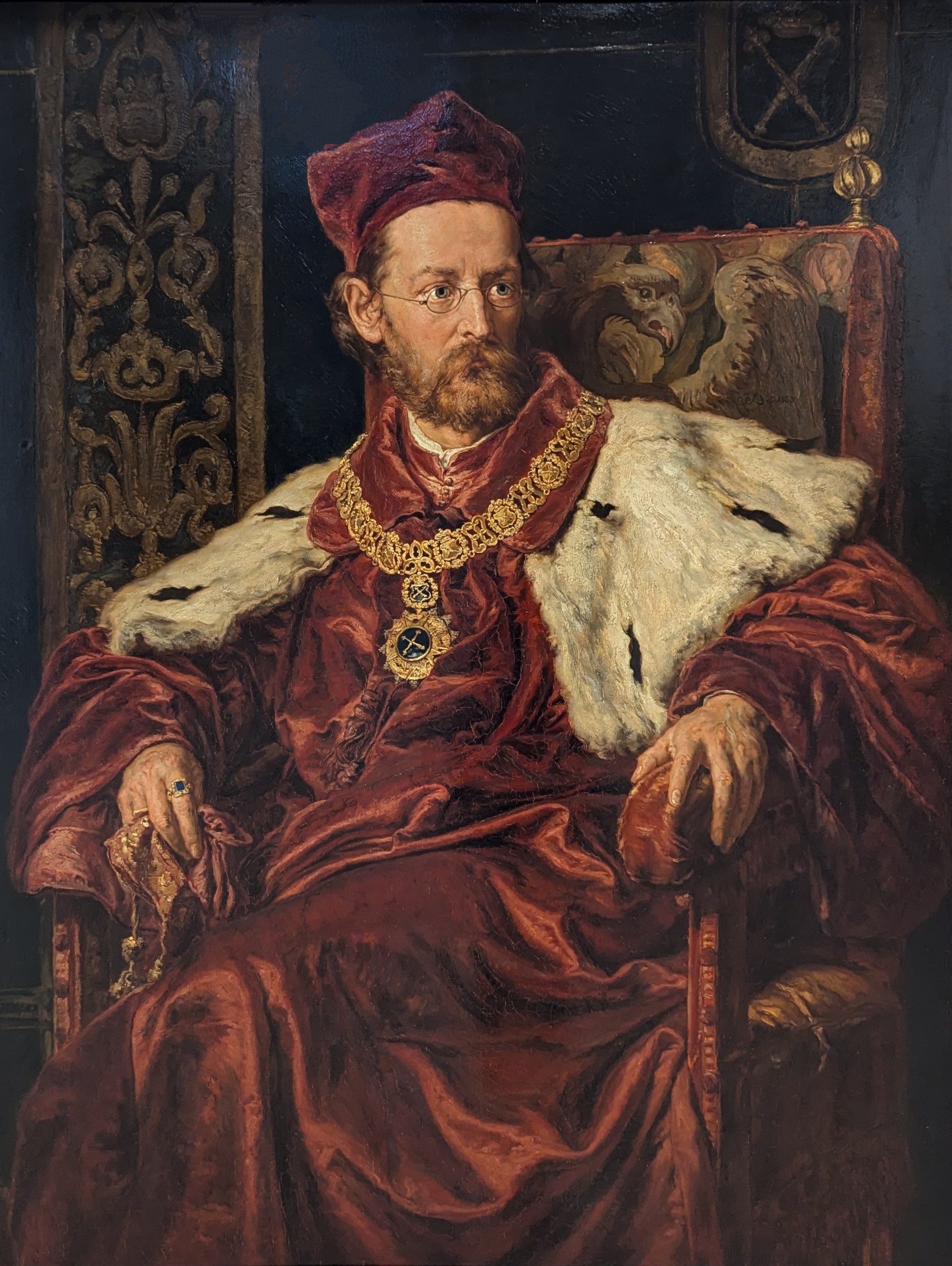 Portret Józefa Szujskiego by Jan Matejko