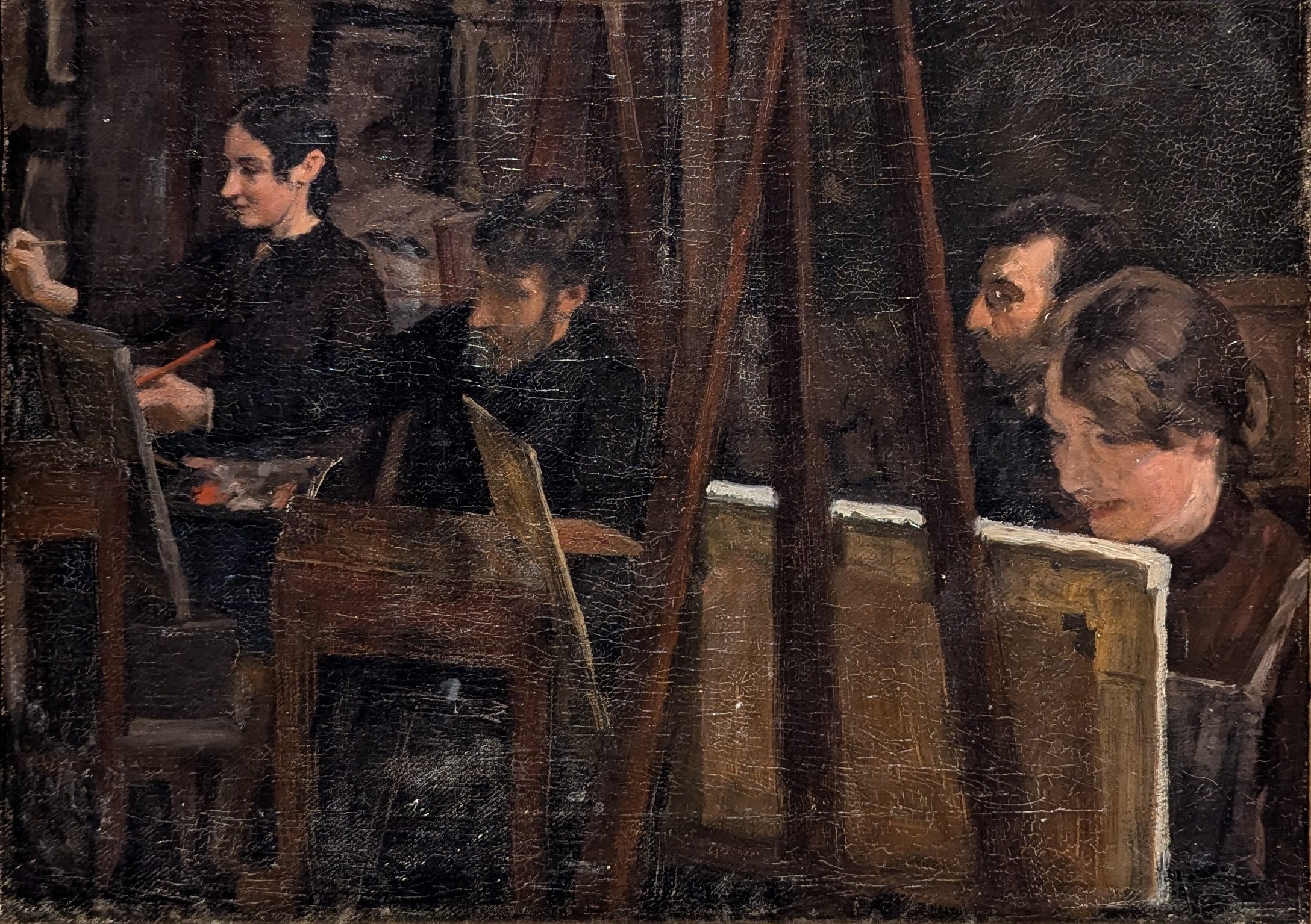 Den lille skole by Rasmus Christiansen