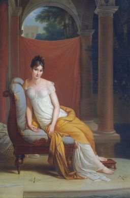 Madame Recamier by Alexandre-Évariste Fragonard