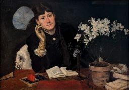 Konstnären Julia Beck by Richard Bergh