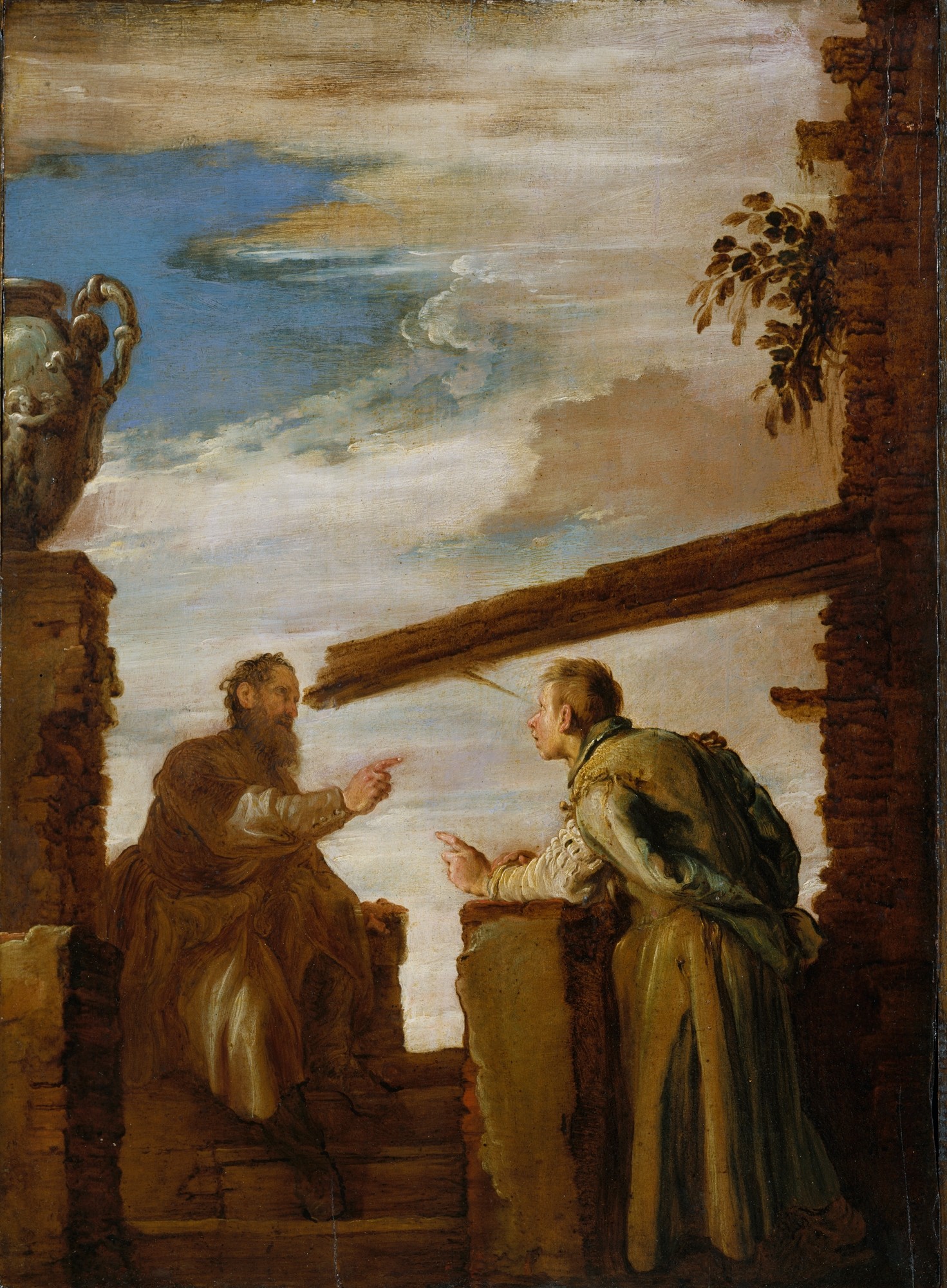 The Parable of the Mote and the Beam by Domenico Fetti