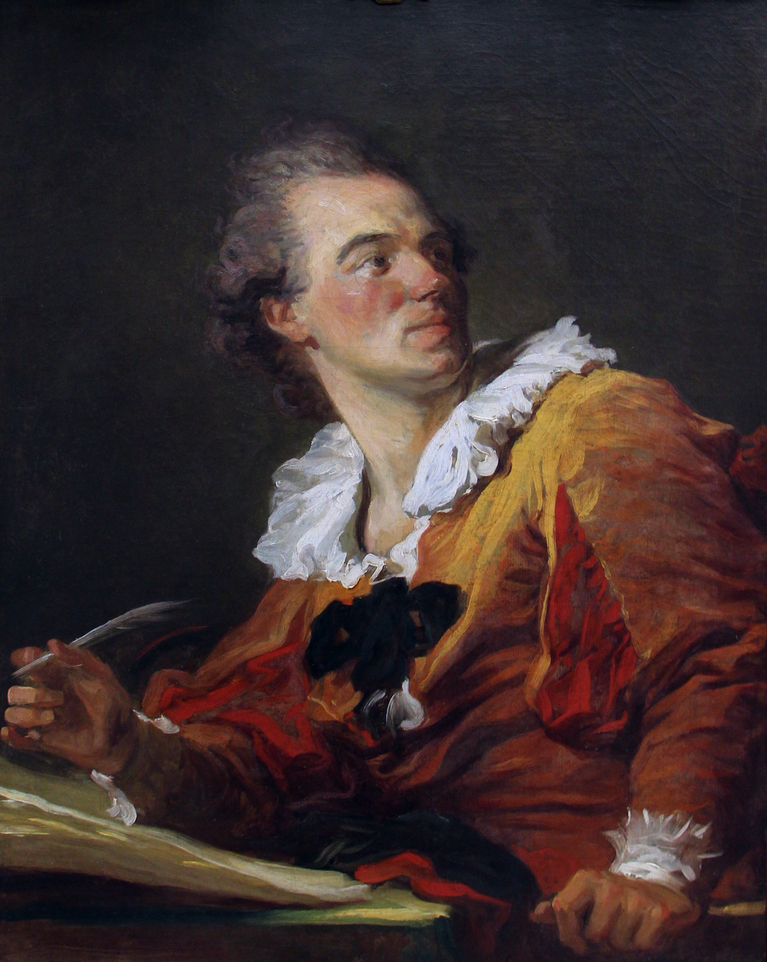 Inspiration, Jean-Honoré Fragonard
