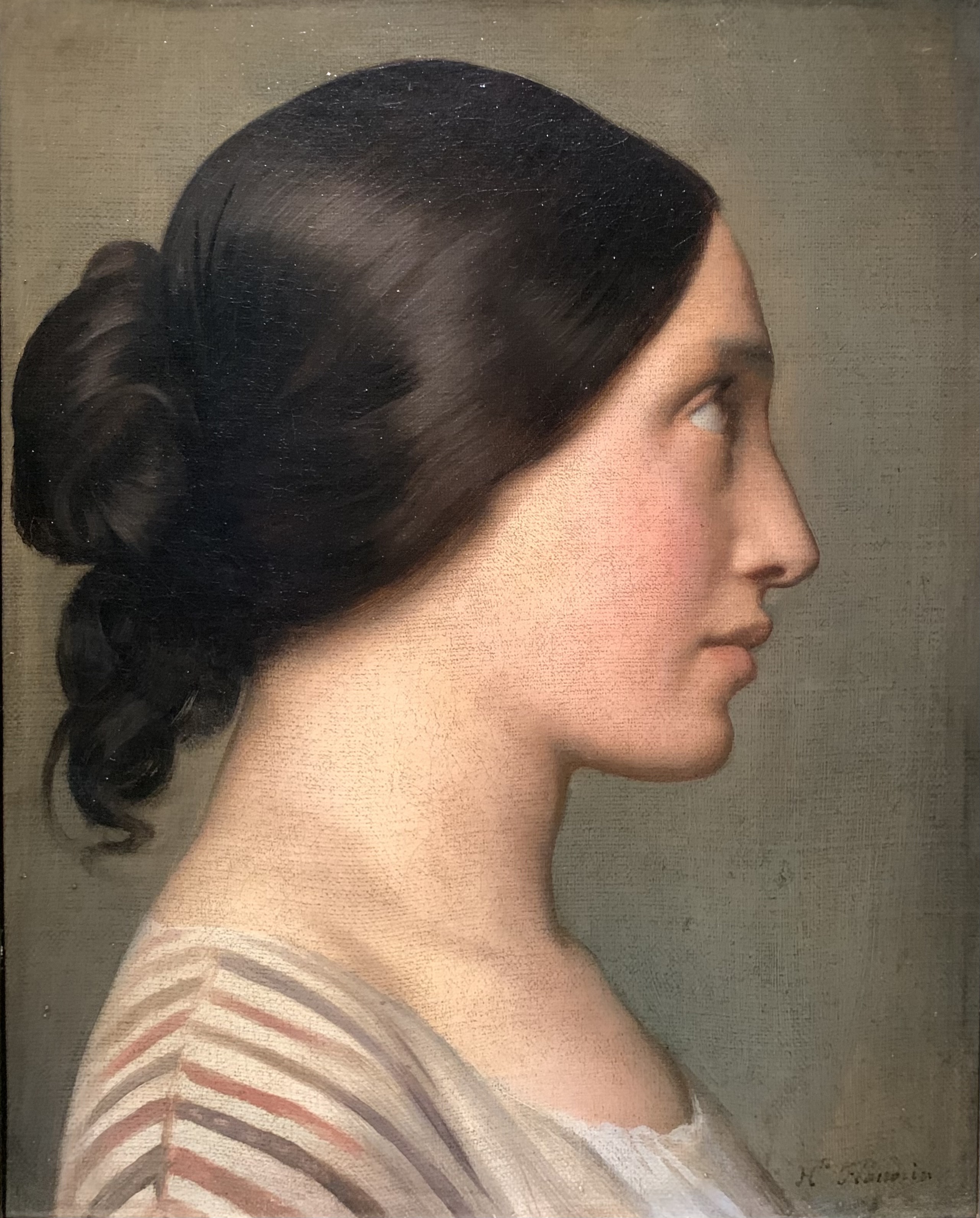 La Florentine by Jean Hippolyte Flandrin