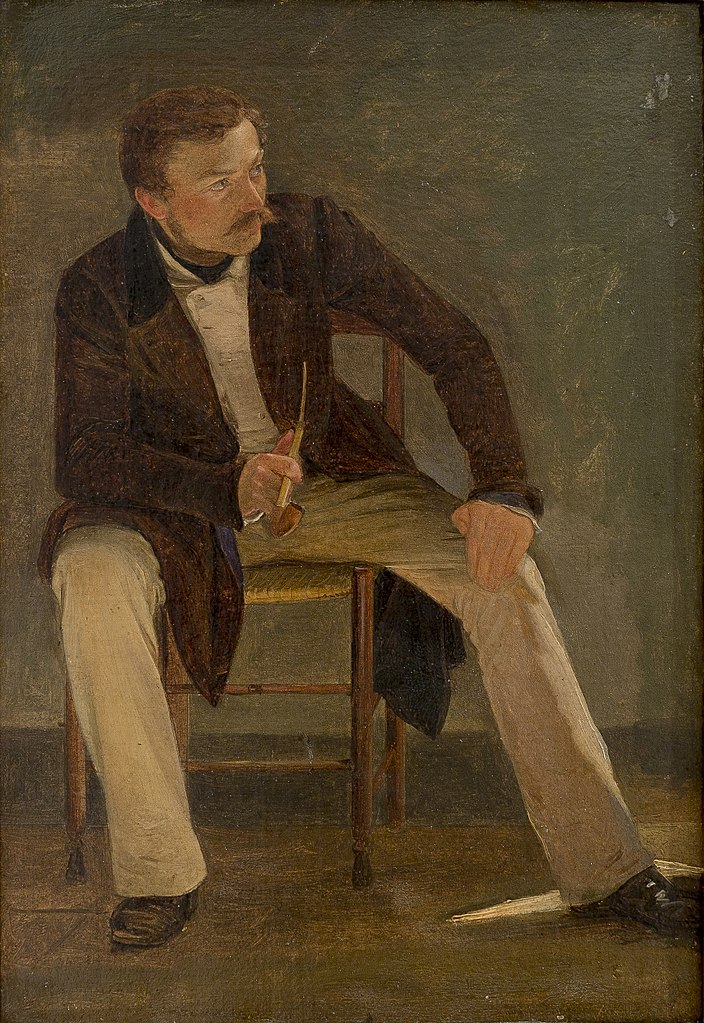 The Painter Constantin Hansen by Albert Küchler