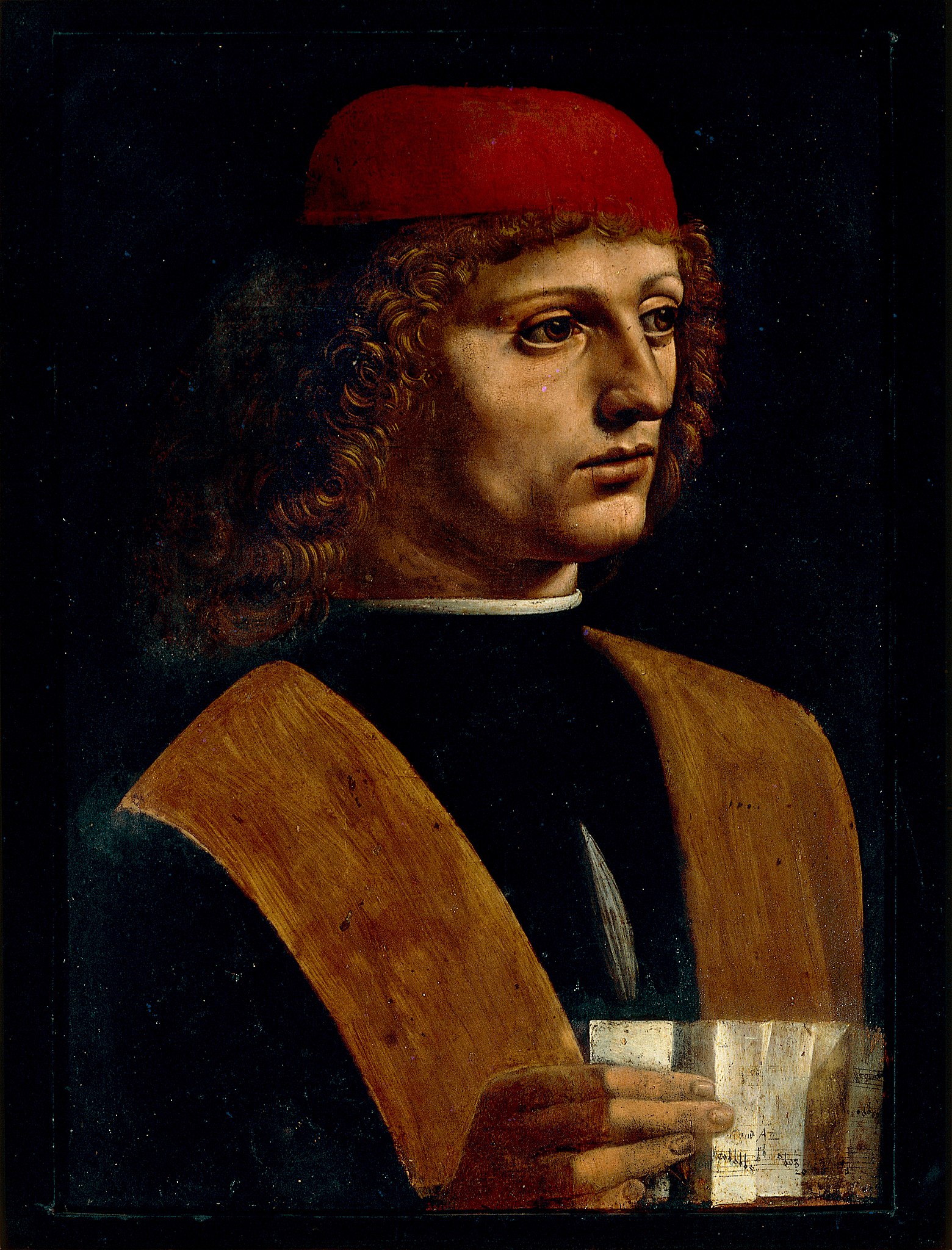 The Portrait of a Musician, Leonardo da Vinci