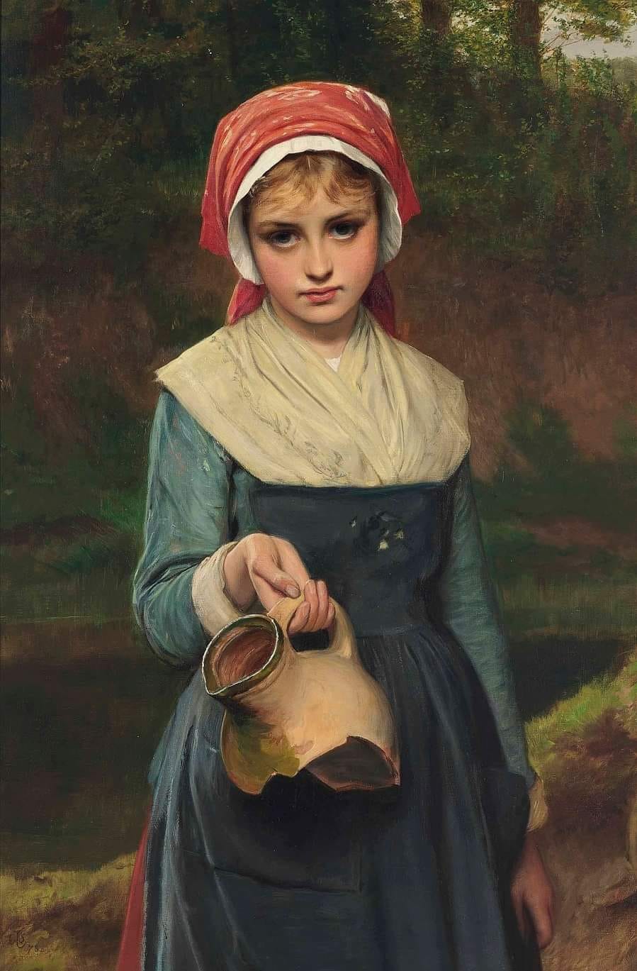 The Broken Pitcher by Charles Sillem Lidderdale