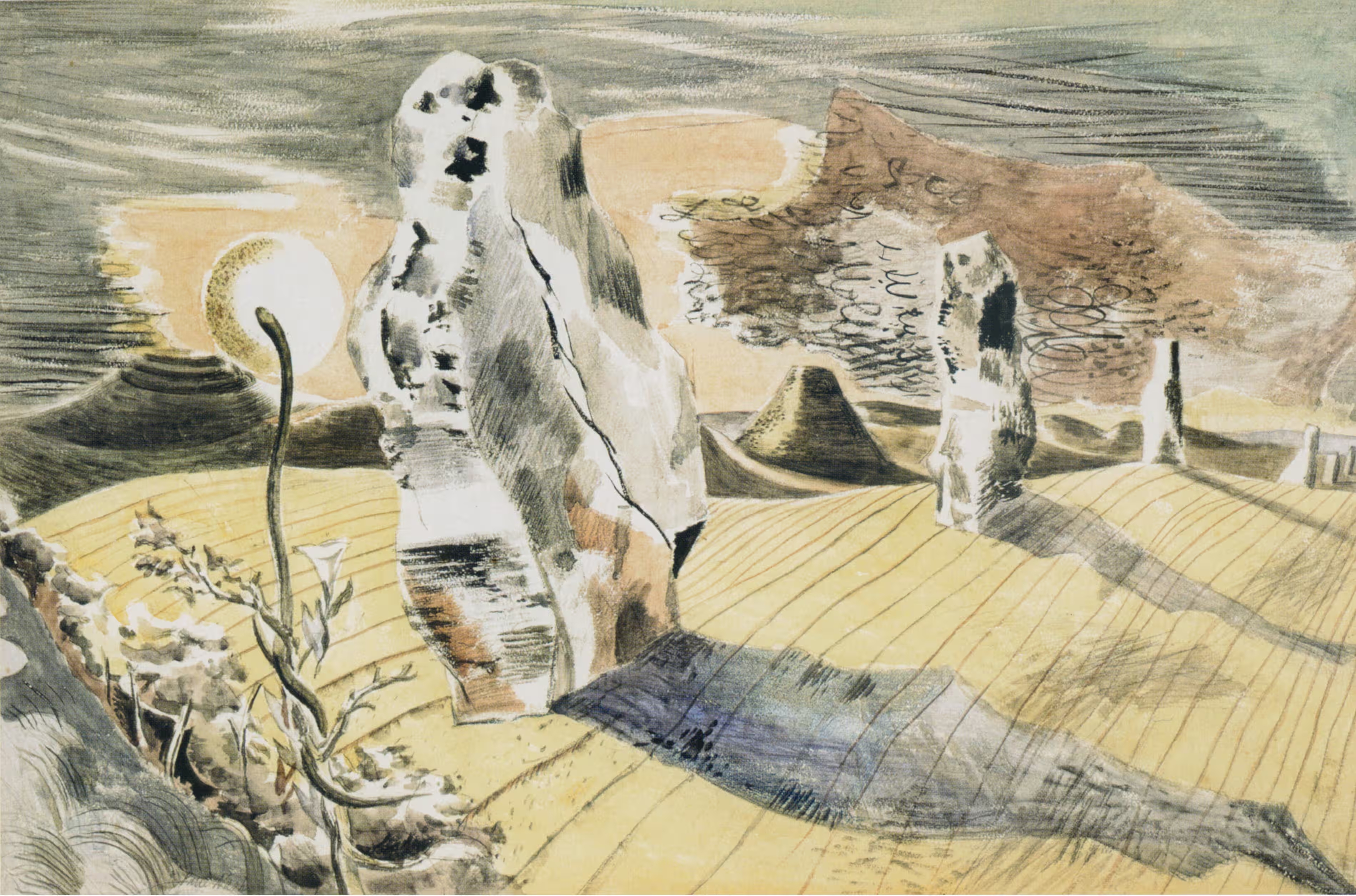 Landscape of the Megaliths, Paul Nash