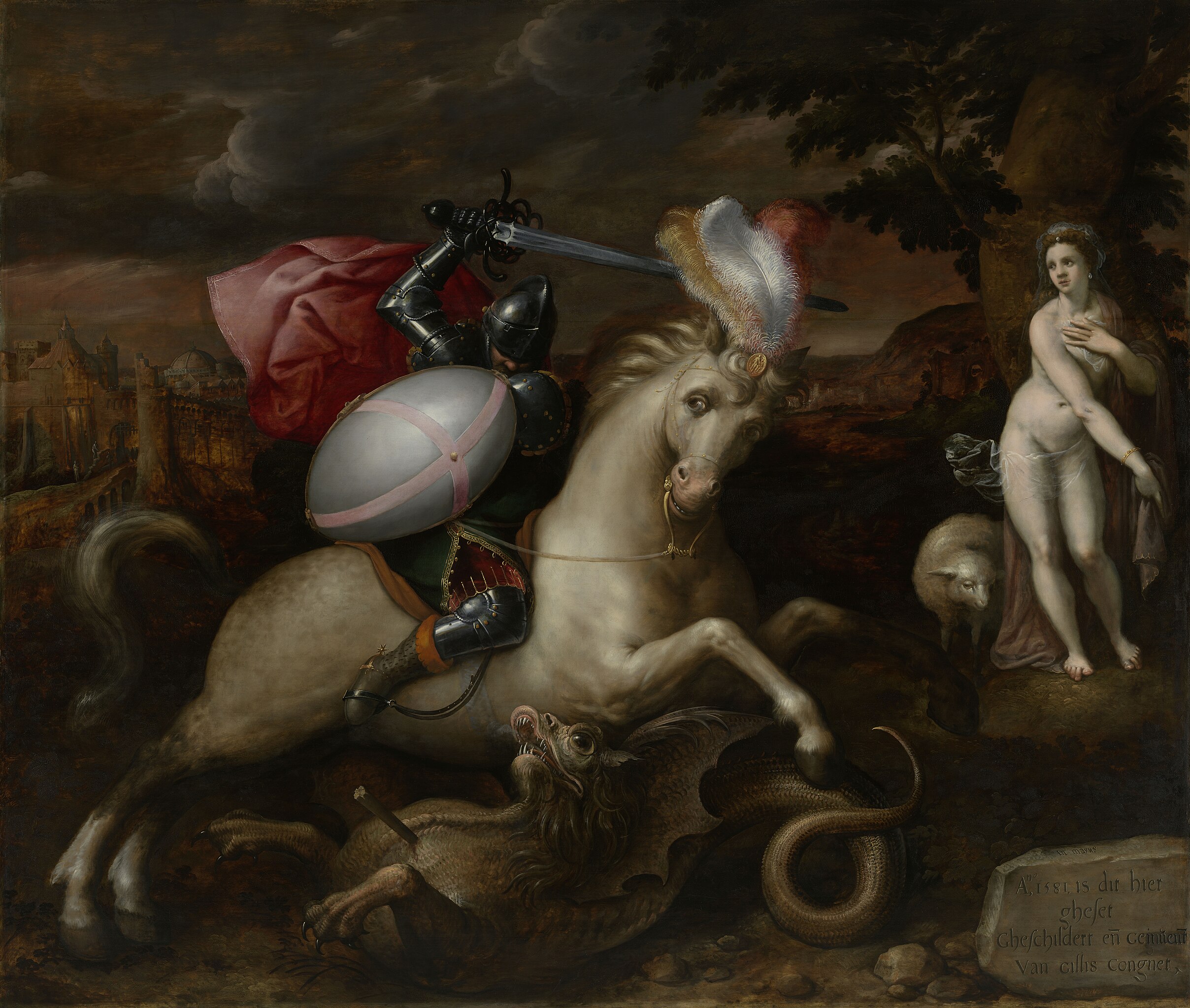 Saint George, Gillis Coignet