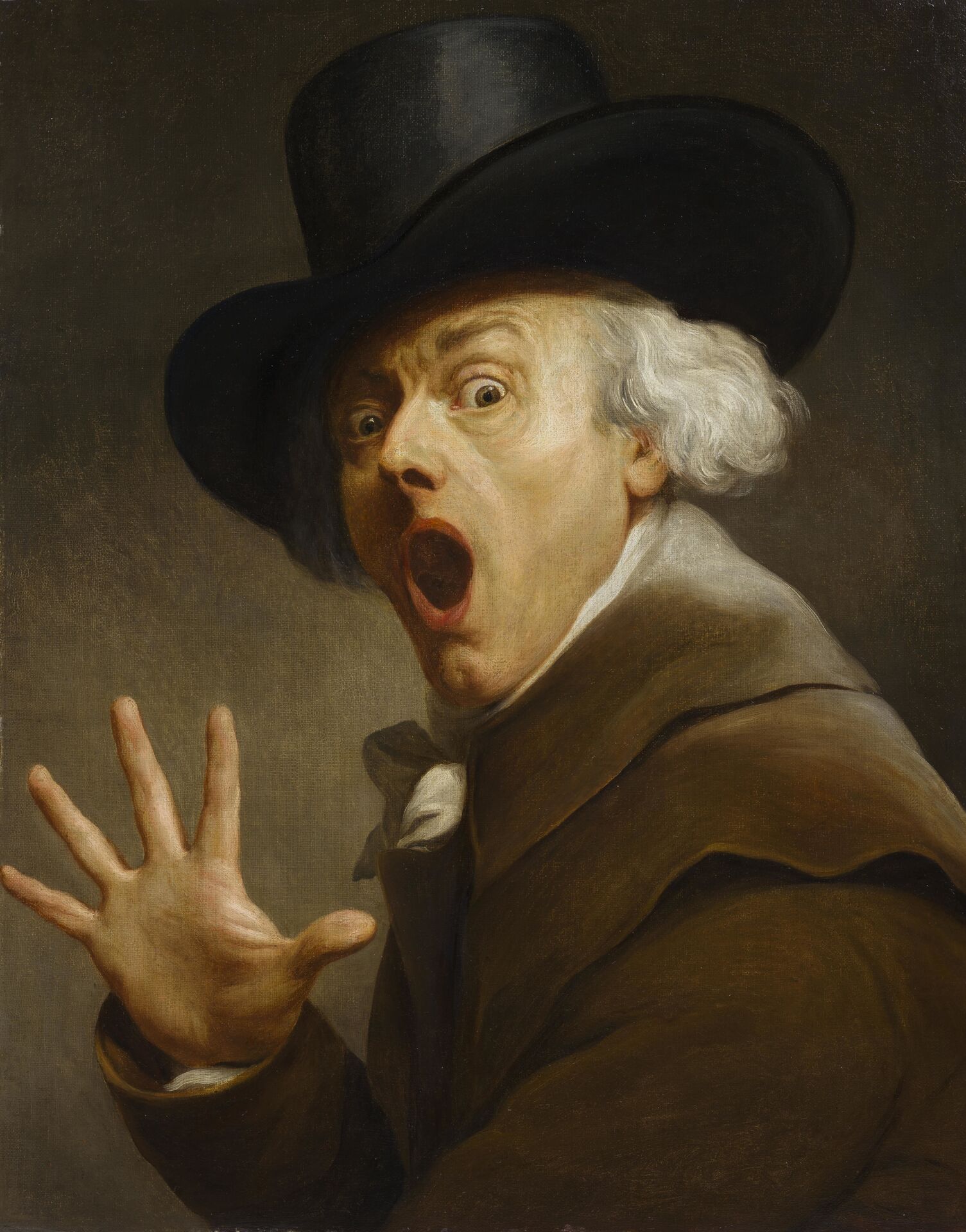 La Surprise en Terreur by Joseph Ducreux