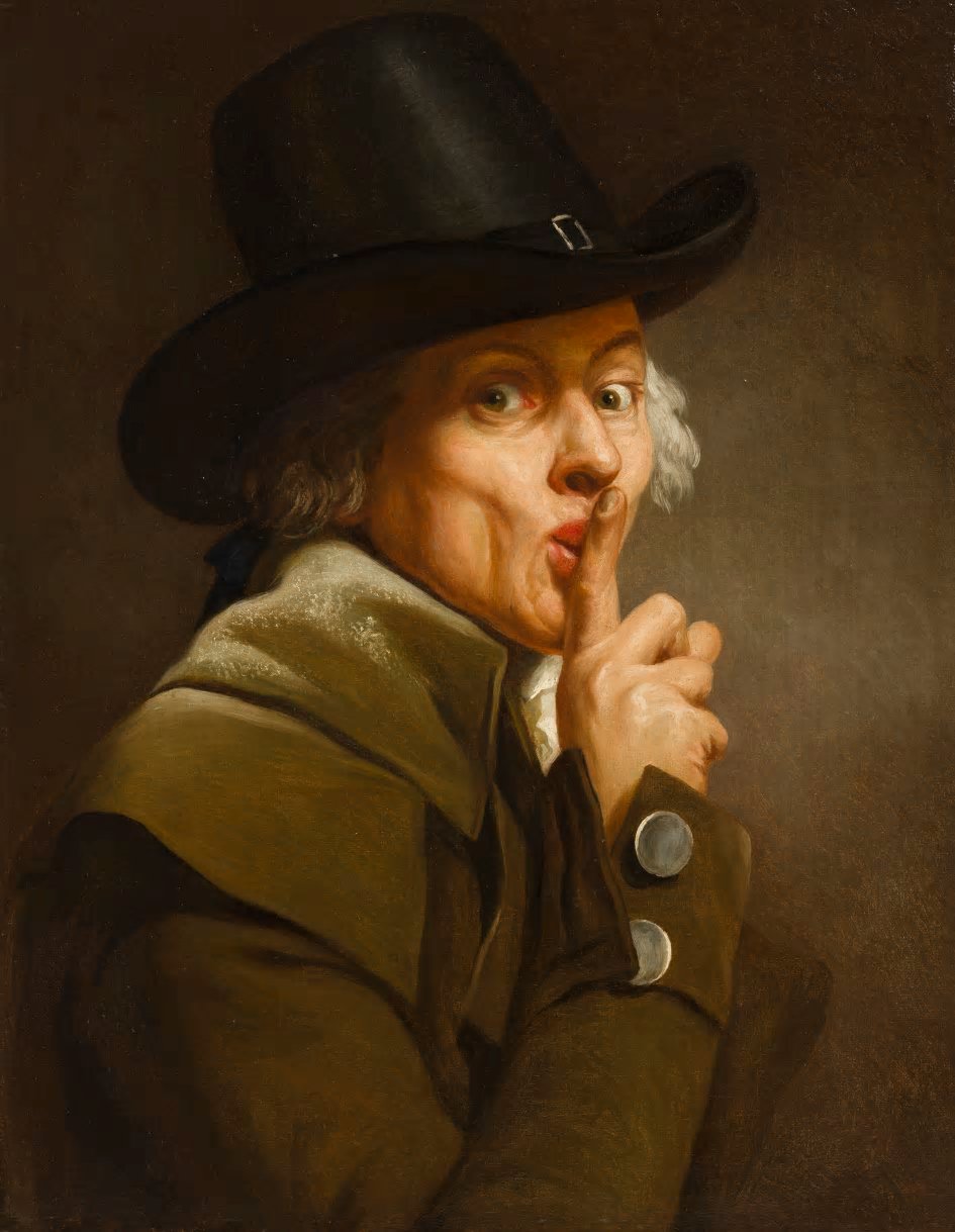 Le Silence by Joseph Ducreux