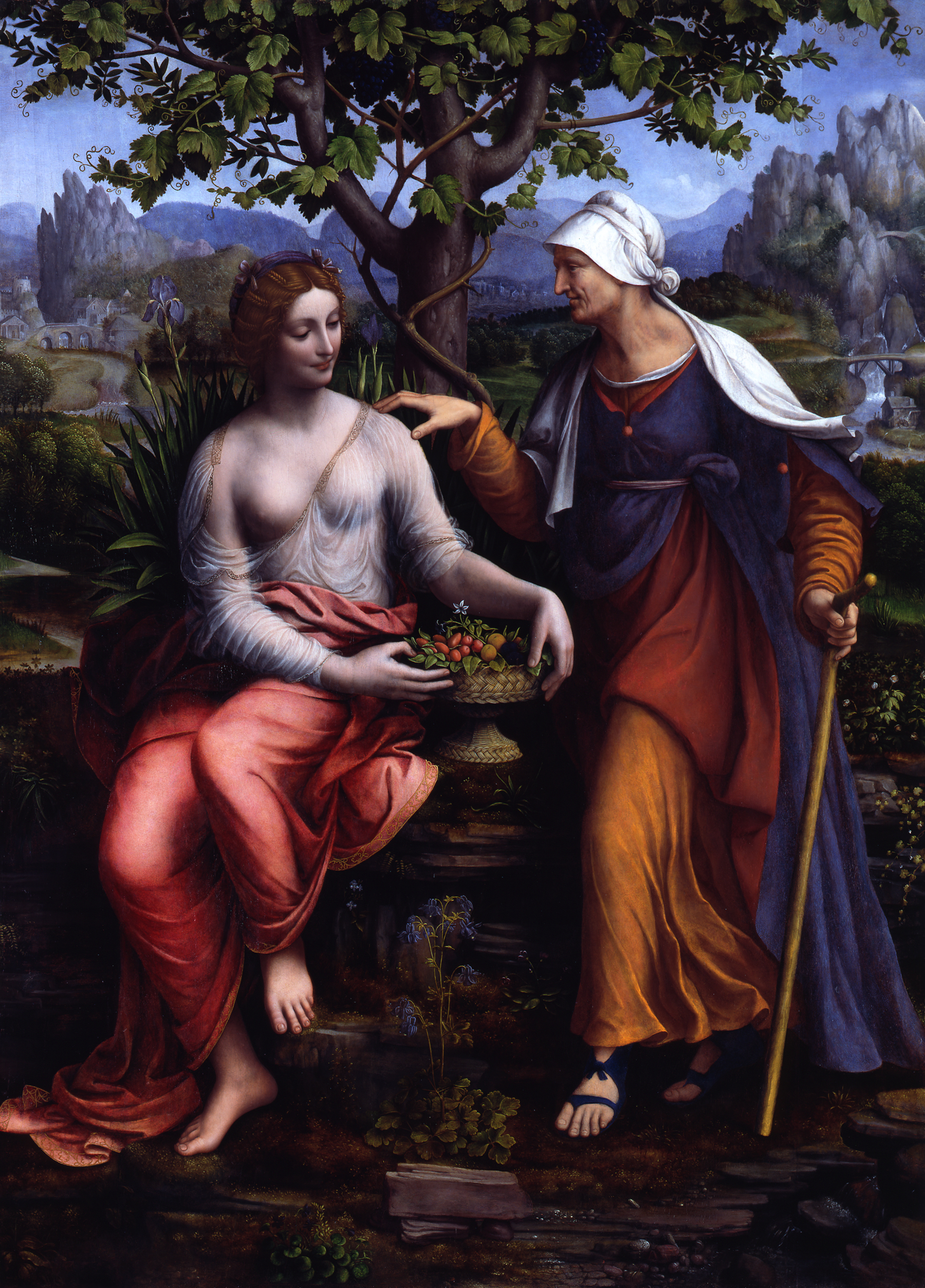 Vertumnus and Pomona, Francesco Melzi