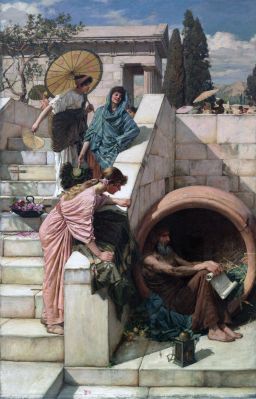 Diogenes by John William Waterhouse