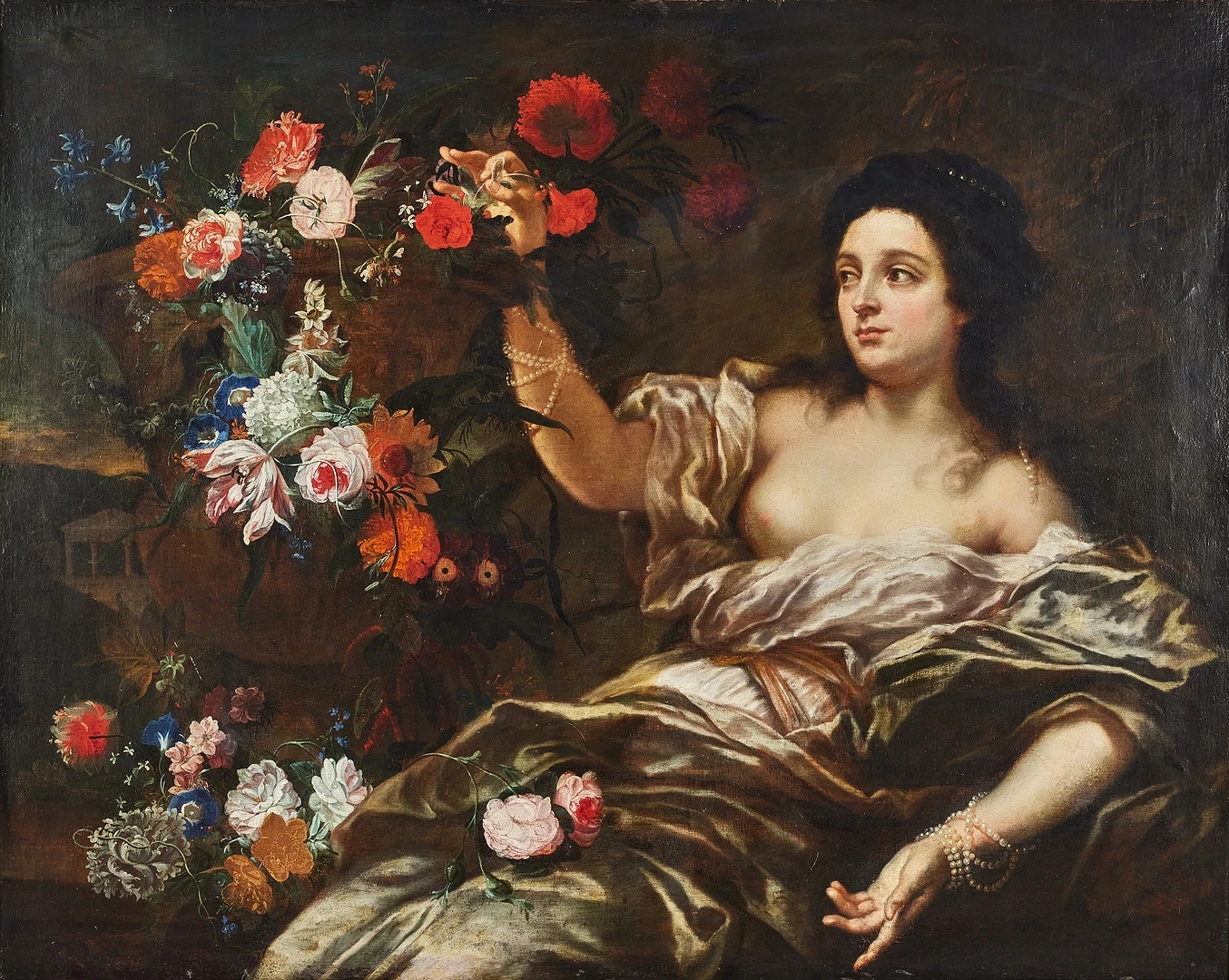 Allegory of Spring by Abraham Brueghel