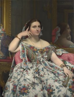 Madame Moitessier by Jean-Auguste-Dominique Ingres