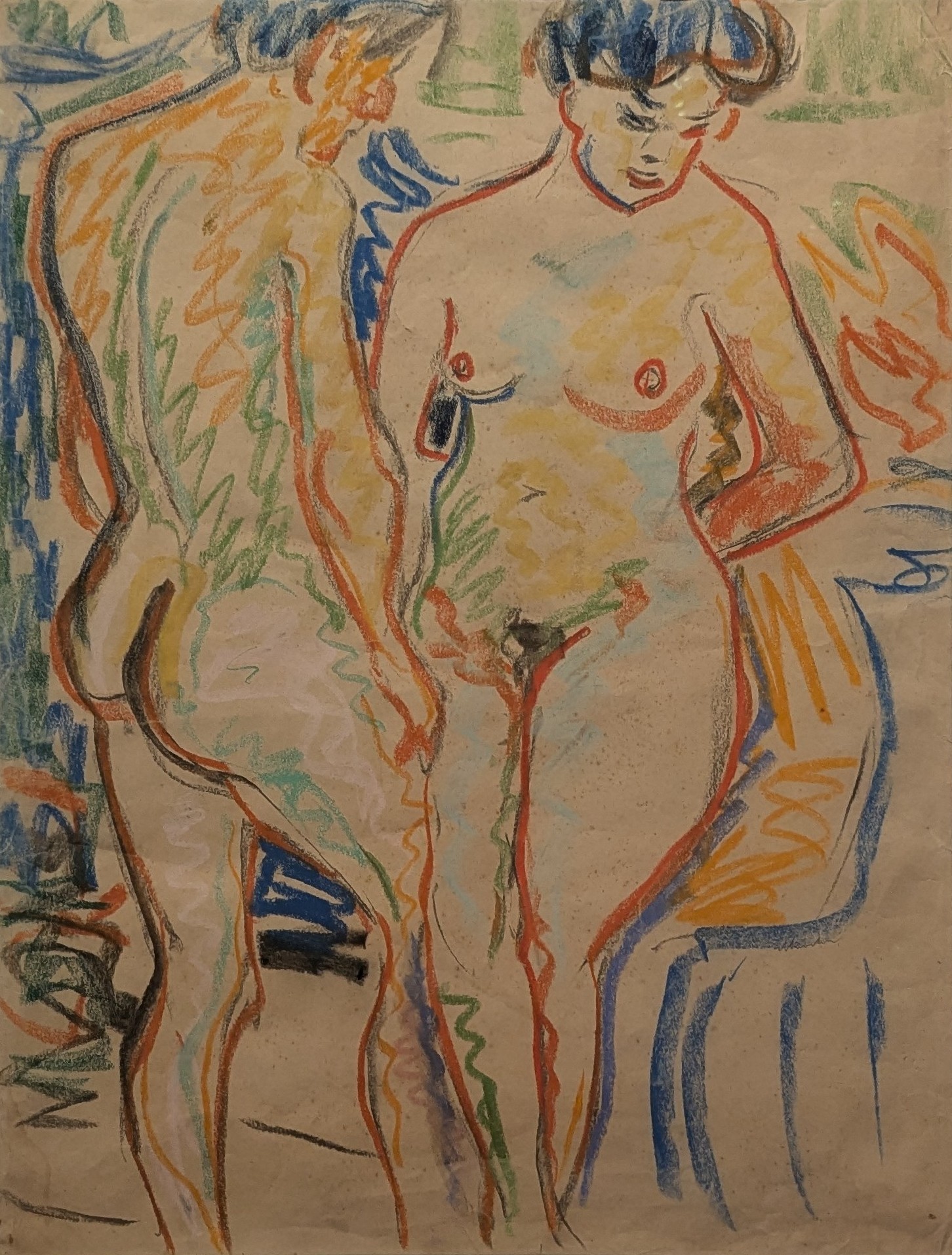 Paar by Ernst Ludwig Kirchner