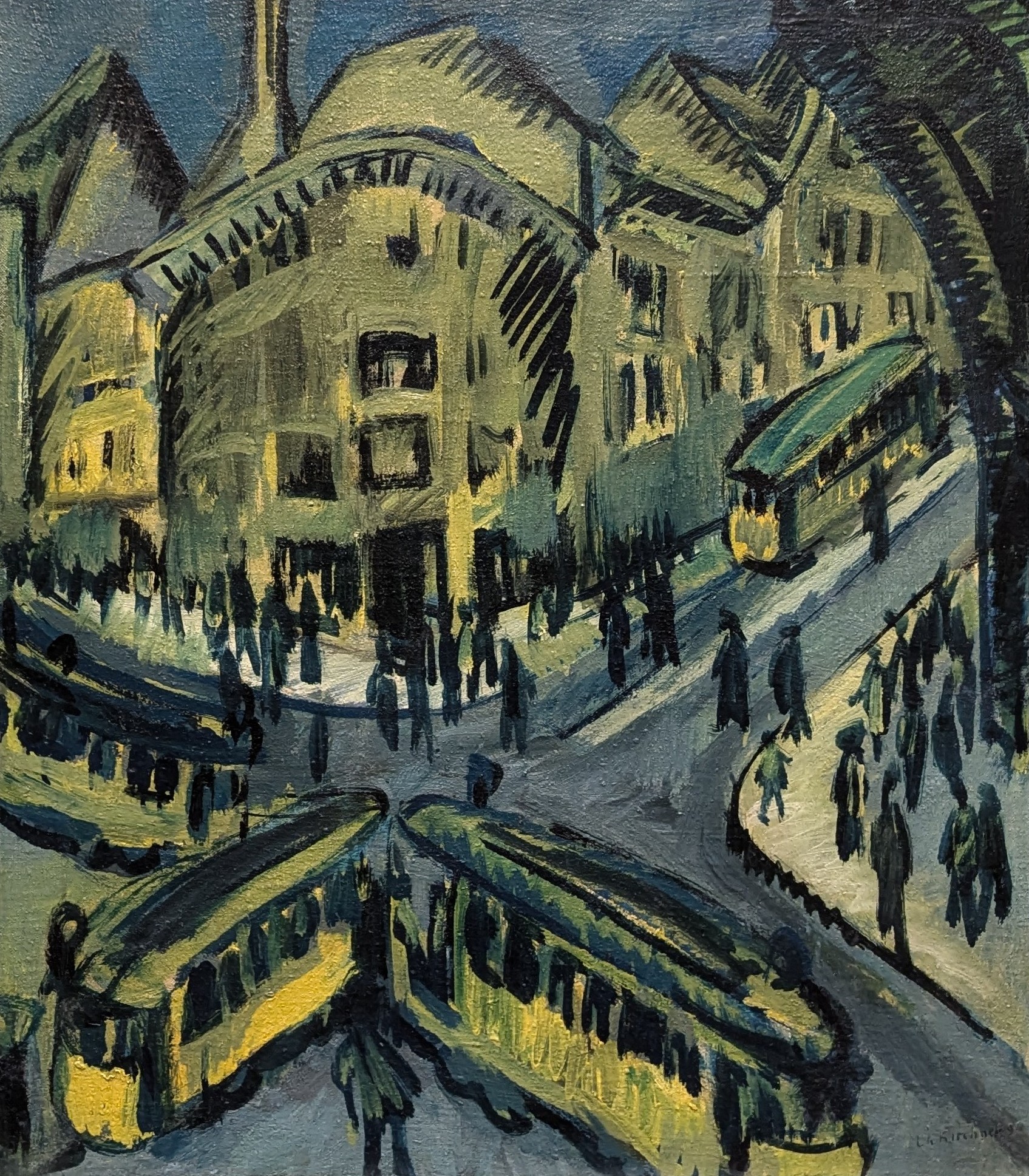 Nollendorfplatz by Ernst Ludwig Kirchner