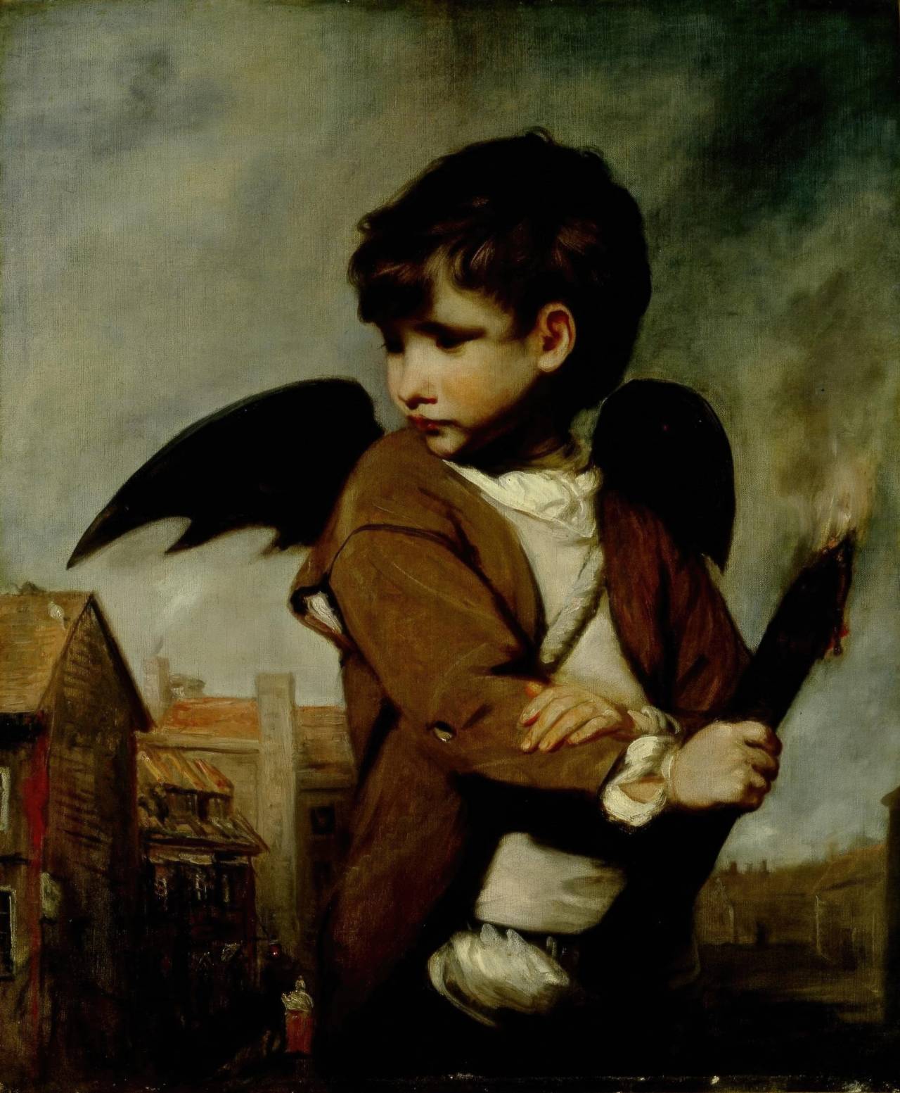 Cupid as Link Boy by Joshua Reynolds