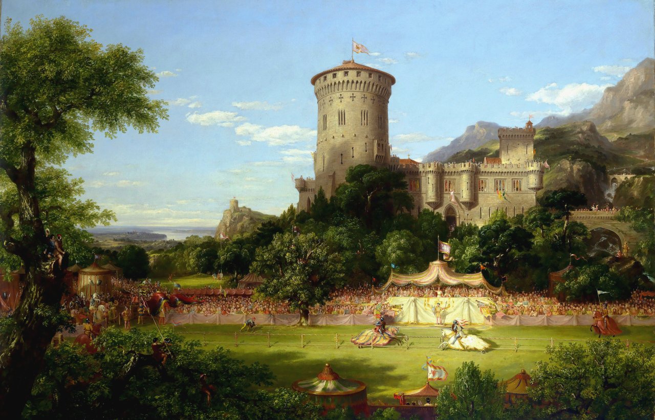 The Past by Thomas Cole