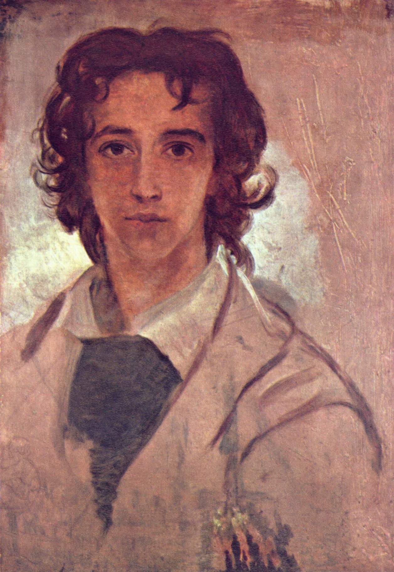 Self Portrait, Aged 17 by George Frederic Watts