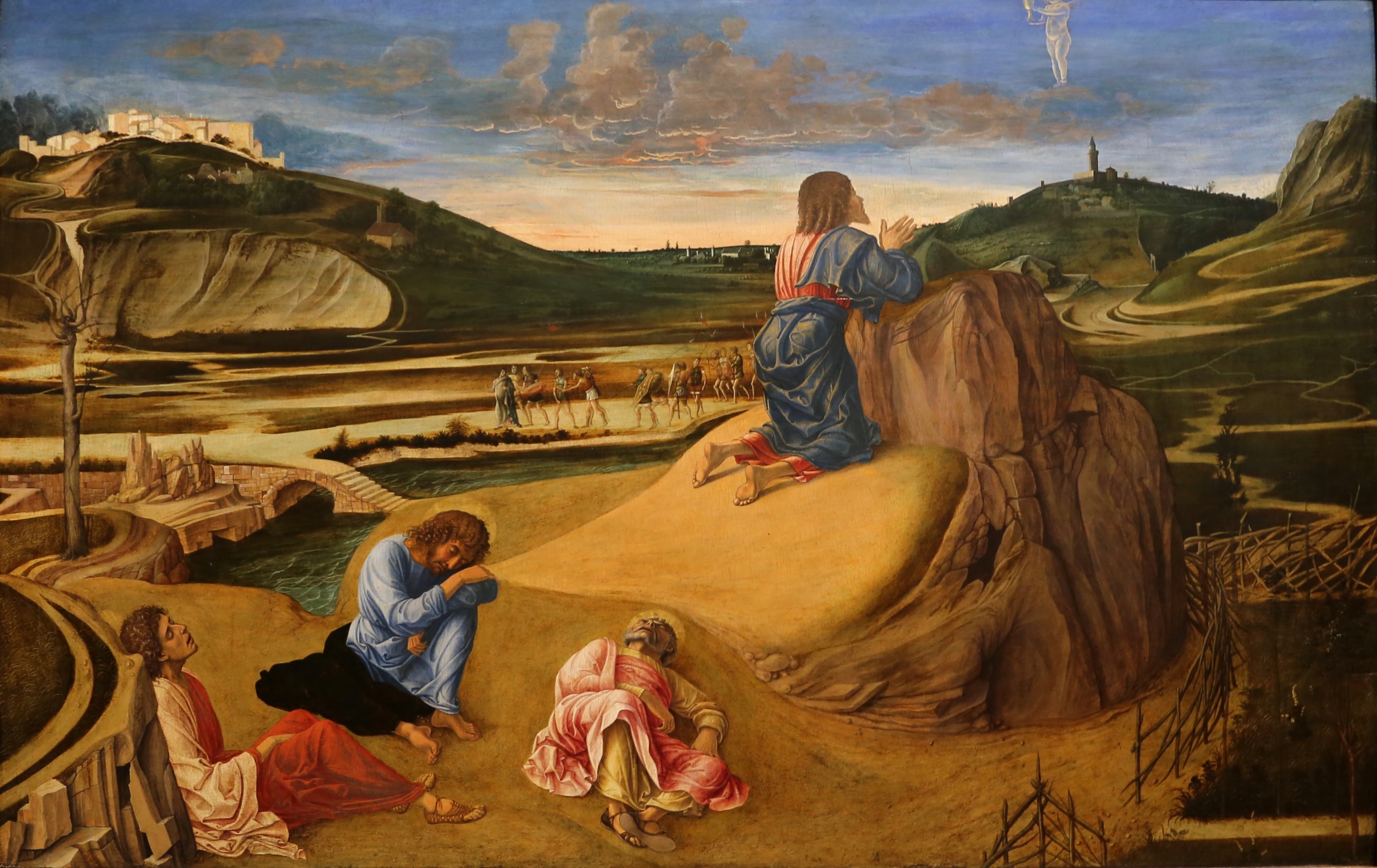 The Agony in the Garden of Gethsemane by Giovanni Bellini