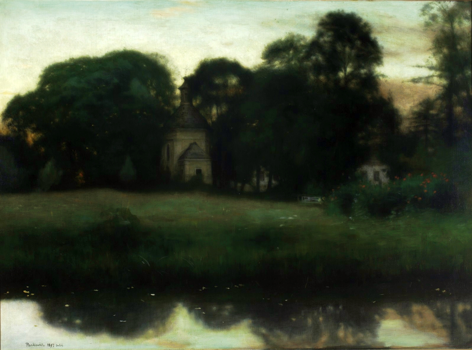 Park in Duboy by Józef Pankiewicz